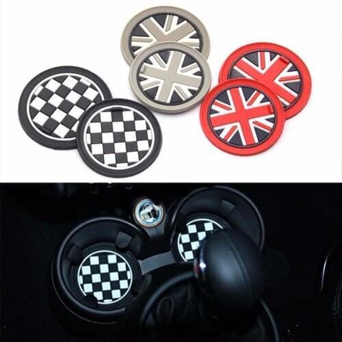 Car Water Cup Bottle Holder Anti-slip Pad Mat for opel astra j volvo xc60 bmw e92 ford focus mk3 peugeot 406 vectra