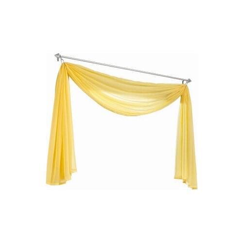 White,red,yellow,green,a lot colors head top valance, tulle/organza/voile canopy,window valance