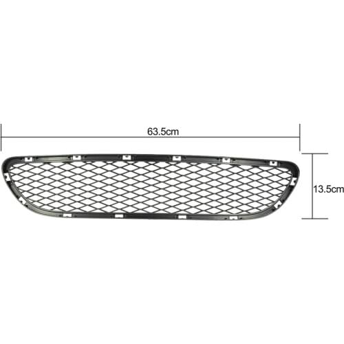 Black Front Bumper Grille Plastic Grid Grille fit for BMW E90 2008-2012 51117198906