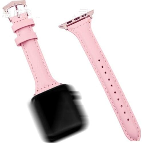 Colourful Universal 42MM Size band for apple Watch leather strap for iWatch backup strap gift