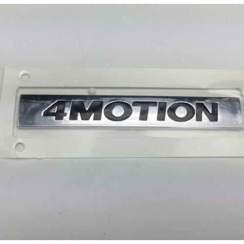 For VW Tiguan 4MOTION Four 4 MOTION Emblem Rear Trunk Badge Boot Lid Sticker 5ND 853 675 B