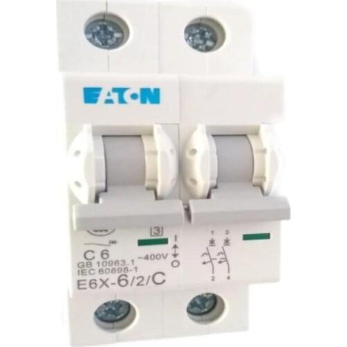 E6X-40/2/C 90000025000583 2P | 40A | C | 6KA E6X mini circuit breaker