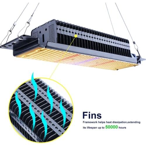 New 300W Warm White Led Grow Light 465pcs SMD2835 Good Heat Dissipation Phytolamp for Indoor Plants Flowers Vegetables