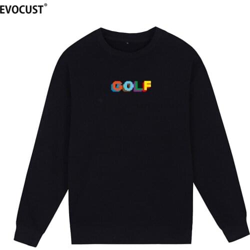 Golf Wang logo Tyler The Creator hip hop rapper music Sweatshirts Hoodies men women Skate unisex Combed Cotton