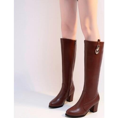 HDKSFHKE Women's High Boots