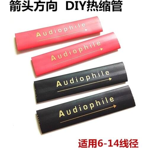 Hifi Audio Speaker RCA/XLR Cable Polyolefin Assorted Heat Shrink Tube Wire Insulated Sleeving Tubing 14mm