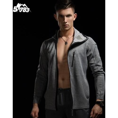 Zipper Cardigan Long Sleeve Shirt Polyester Fiber Blended Fabric Outdoor Tactical Hiking Camping Climbing Men Women Sports Coat