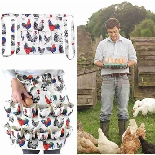 Creative Eggs Collecting Holding Apron Duck Goose Eggs Apron Housewife Farmhouse Kitchen Home Workwear