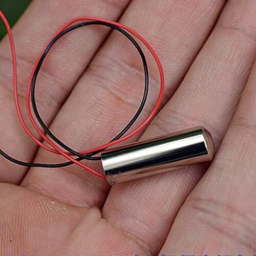 Mini 614 Coreless Vibration Motor DC 3V 3.7V 6V Cylindrical Vibration Motor DIY Massager Beauty Equipment Aluminum Alloy Housing