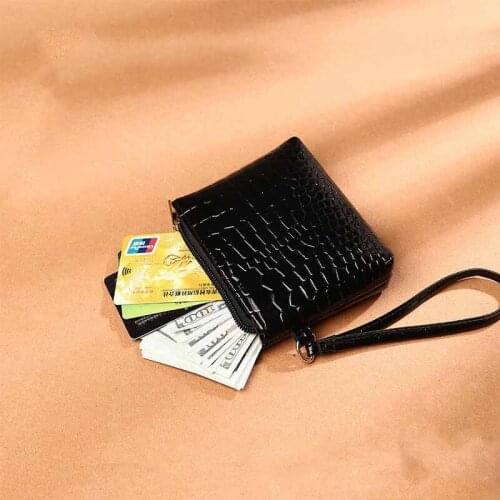 Pu Leather 2021 New Ladies Clutch Wallet Multifunctional Zipper Key Card Money Case Fashion Casual Cute Mini Luxury Coin Purse