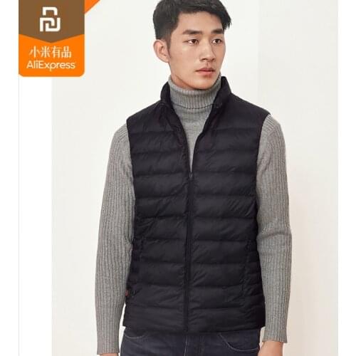 New Arrival COTTONSMITH heated down vest Graphene temperature controlled heating 4 gear 90% White goose down machine wash