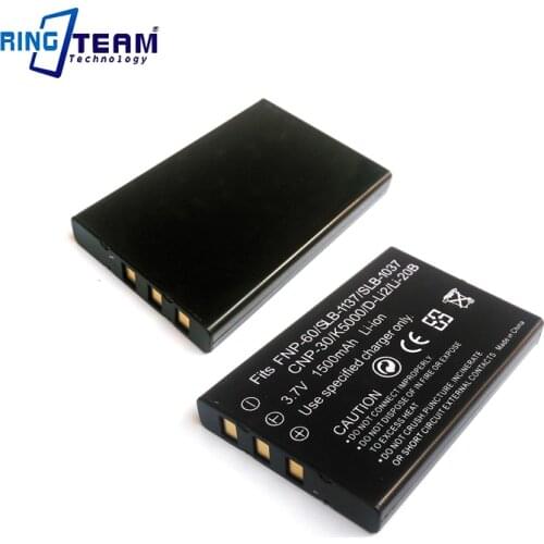 NP-60 FNP60 FNP60 Replaces For Nijia Praktica Camera Camcorder Battery Packs XD-6 W0006 DR-30 WD30 XD-6