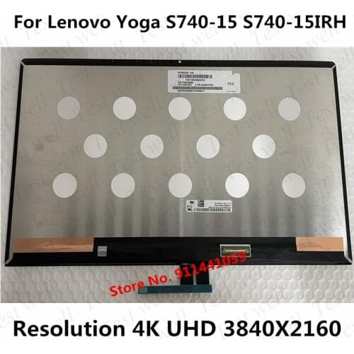 Original 15.6 inch for Lenovo ideapad Yoga S740-15 S740-15IRH 81NX 81NW LCD touch screen assembly FHD or UHD