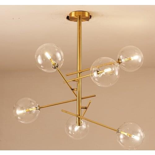 Nordic crystal lighting dining room black pendant lamp industry brand nordic decoration home ventilador de techo avizeler