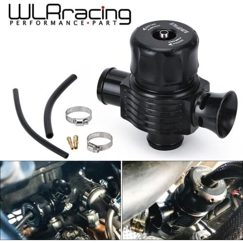 Turbo Diverter Dump Blow Off Valve Dual Port BOV For VW MK4 Golf Polo GTI 1.8T Saab Turbo