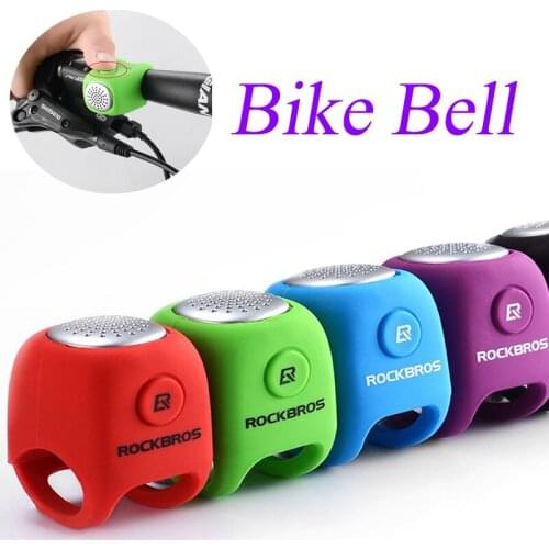 Bicycle Electric Horn Mountain Bike Bell Personality Bells Riding Accessories 110 dB Horn Rainproof MTB Bicycle