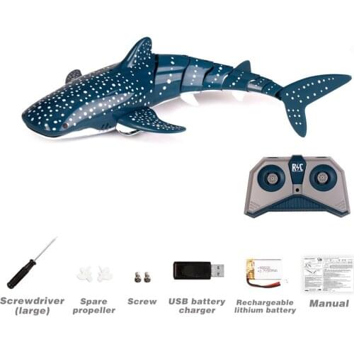 Funny RC Shark Toy Remote Control Animals Robots Bath Tub Pool Electric Toys for Kids Boys Children Cool Stuff Sharks Submarine