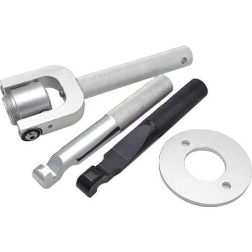Factory Customized High Quality Direct Shipment Solid Aluminum Alloy Silver Belt Replacement Tool Clutch Disassembly Wrench Tool