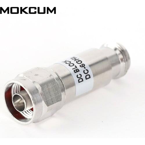 2W Type-N Male to Female DC-Block DC-6.0GHz 50ohm RF Coaxial Block SWR 1.2 SMA Male RF Coaxial Dummy Load Fixed Connector