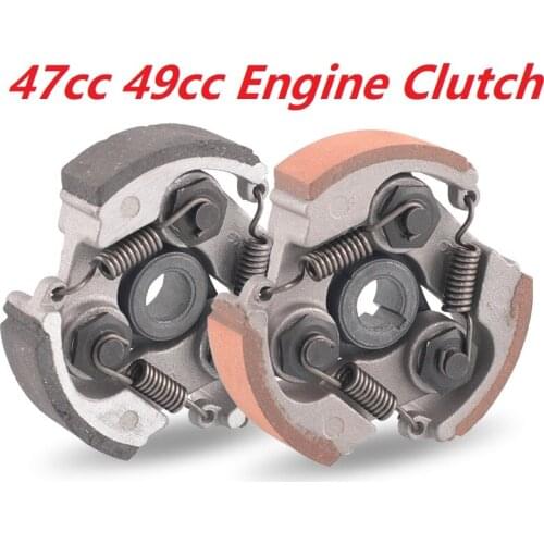 47cc 49cc gas minimoto pocket bike mini dirt bike quad atv motorcycle 2 Stroke complete alloy clutch pads springs free shipping