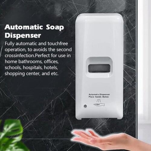 1000ML Automatic Liquid Sprayer Infrared Sensor Touchless Soap Dispenser Bathroom Facilities Hardware Household Products
