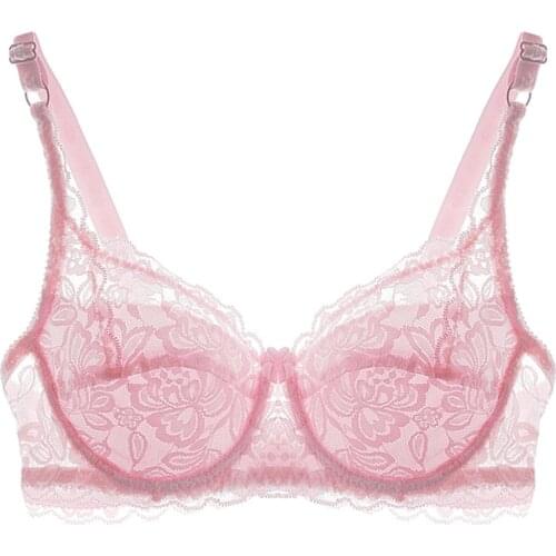 New Sexy Lace Bralette Bra Women Underwear Push Up Bra Untra-thin Comfortable Breathable Brassiere Plus Size Women Lingerie bh