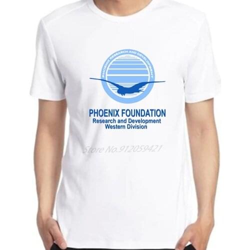 New mens oversized T-shirt Phoenix Foundation 1494 Research Macgyver Cool Gift Tee Harajuku Men clothing