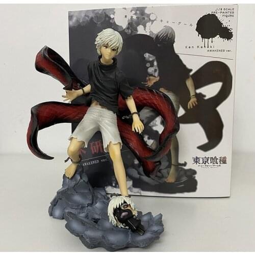 Tokyo Ghoul Figure Toy Anime ARTFX J Mask Kaneki Ken Touka Kirishima Action Figure Statue Model Toys 22cm