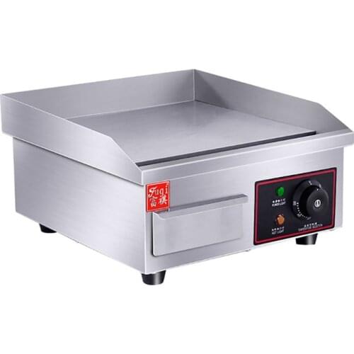 NEW Commercial Grilling Machine Barbecue Flat Pan Stainless Steel Electric Griddle Electric Oven Board Griddle EG-818B