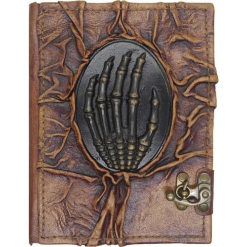 3 size Leather Notebook 14 cm x 18 cm, 288 page