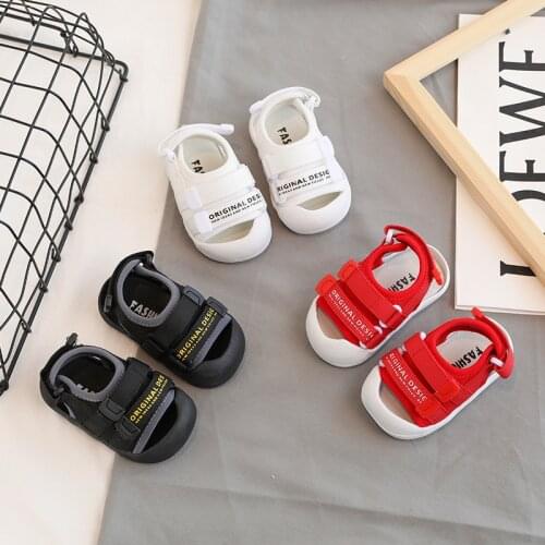 Summer Infant Anti-collision Toddler Shoes Girls Boys New Casual Shoes High Quality Non-Slip Breathable Kids Outdoor Light Shoes