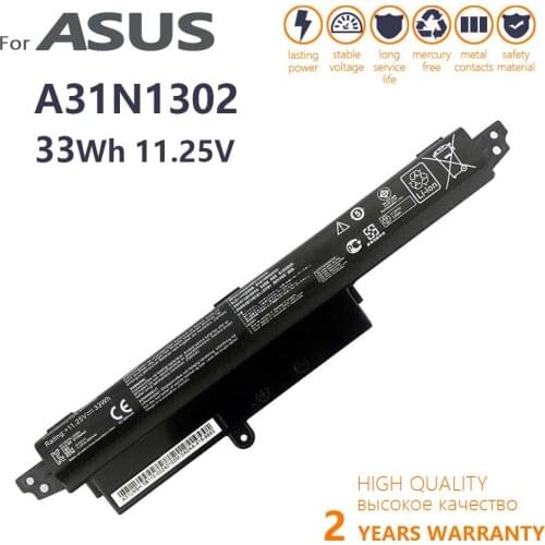 Genuine A31LMH2 A31N1302 Laptop Battery For ASUS For VivoBook X200CA X200MA X200M X200LA F200CA 200CA 11.6" A31LMH2 A31LM9H new