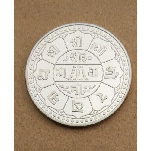 Nepal Buddhism Bhutan Hinduism 30mm Silver Plated Coins Collectibles Challenge Coingreat Gift Copy Coins-replica Commemorative