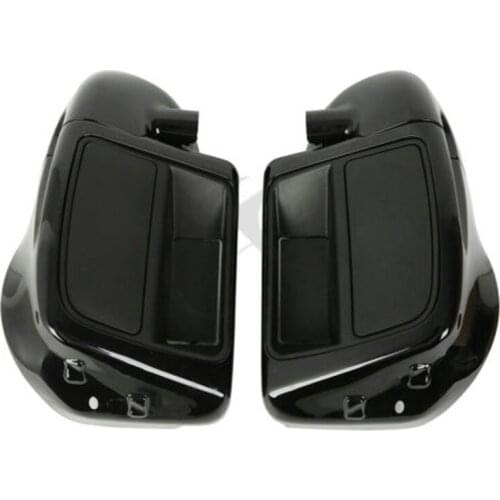 Motorcycle Lower Vented Fairing W/ 6.5" Speaker Box Pod For Harley Touring Electra Glide Road Glide Road King 2014-2020