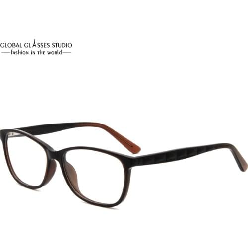 Eyeglasses Optical Glasses Acetate Men Women High Quality Frame Fashion Style Clean Lens Classic Design Eyewear X019-C2