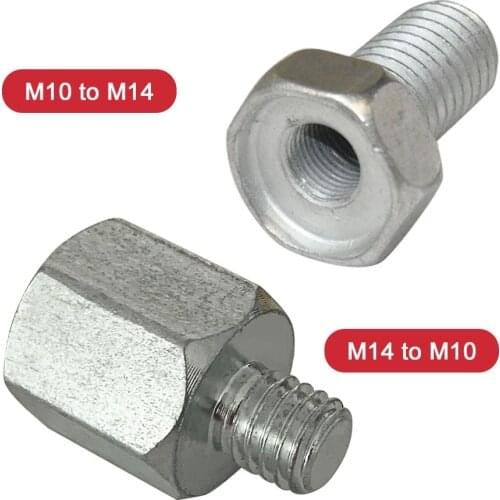 1PCS M10 M14 Adapter Screw Angle Grinder Polisher Interface Connector Converter Power Tool Accessories Connecting Rod Adapter