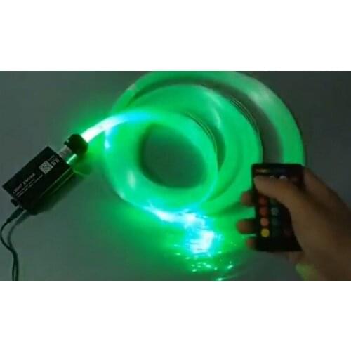 App smart phone Remote controlled Audio Voice activiate Car DIY Sky Starry Star Light Engine Fiber Optic Ceiling Lighting Source