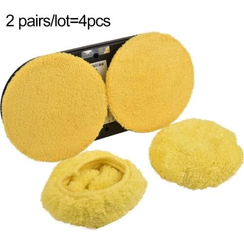 2 pairs/lot Fiber Cleaning Window Rag Cloth for HOBOT-198 Window Cleaning Robot Vacuum cleaner Washer