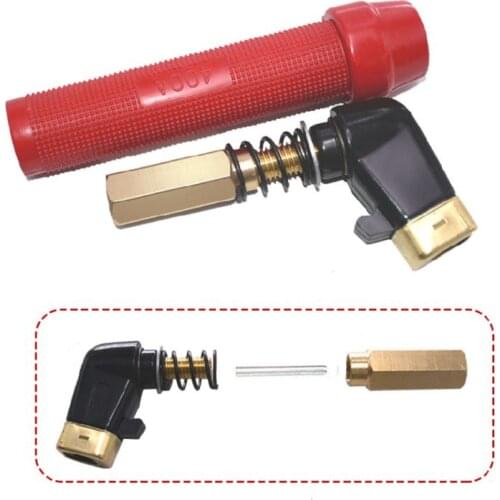 Welding Material Accessories Axe Type 500A Welding Pliers Pure Copper Right Angle Welding Accessories Tiger Head Welding Pliers