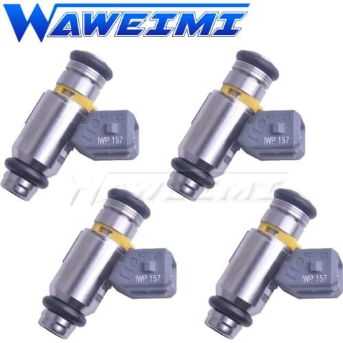 WAWEIMI 4 Pieces Fuel Injector Nozzle Valve OE IWP157 IWP-157 For Fiat Doblo Palio 1.8L V8