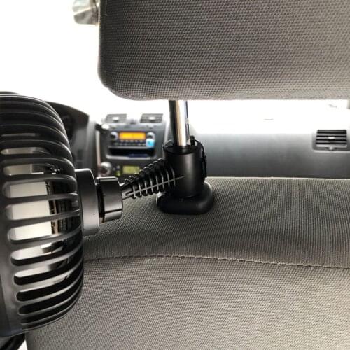 Universal 5 inch Car Back Seat Headrest Three Speed 5V USB Fan With Switch Air Cooling Fan for Home Travel Car Headrest