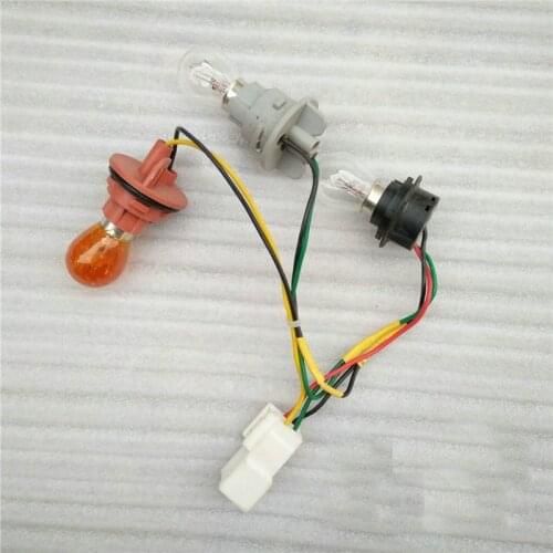 For Hyundai Sonata 8 Rear tail lamp harness brake lamp holder reversing lamp base brake lamp bulb reversing lamp