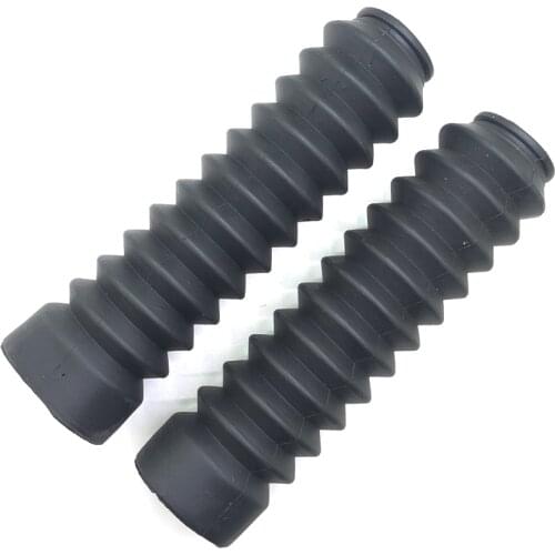 1 Pair Universal Motorcycle Front Fork Gaiter Boot Rubber Dust Cover For Yamaha TW200 TW225 Honda CB400SS Suzuki VV200