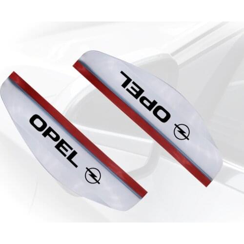 2pcs/lot Universal PVC Car Rearview Mirror Rain Shade Rainproof Blades For Mitsubishi ASX Lancer Pajero Outlander L200 EVO etc