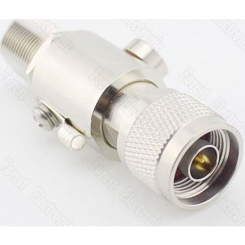 5pcs/lot N Male To Female Antenna Arrester Base Station Weak Arrester