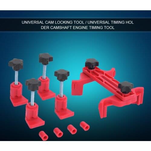 Car Dual Cam Clamp Camshaft Sprocket Gear Locking Engine Timing Tool Kit For Most Of Petrol And Disel Engines With Dual Camcraft