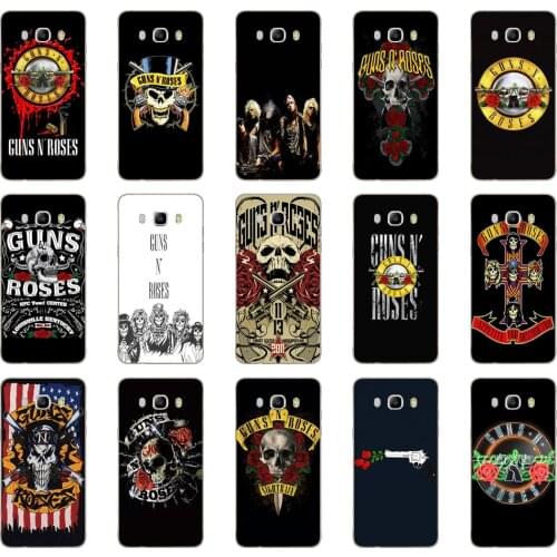 35DD guns n roses Soft Silicone Case Cover for Samsung Galaxy a3 a5 2017 A6 A8 2018 j3 j5 j7 2016 2017