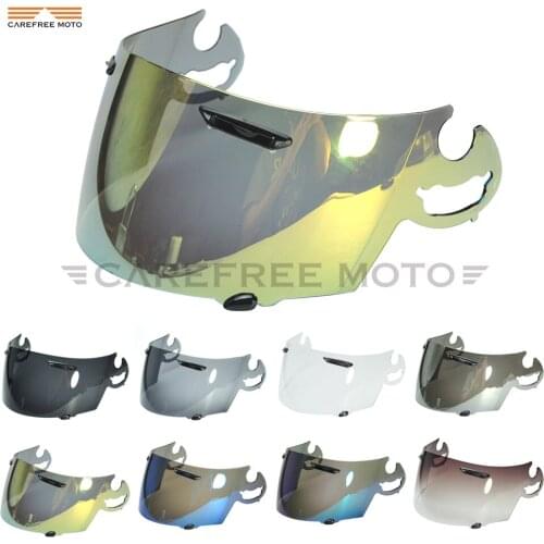 8 Colors Gold Iridium Motorcycle Full Face Helmet Visor Lens Case for ARAI RR5 RX7-GP Quantum ST RX-Q Chaser-V Corsair-V Axces 2