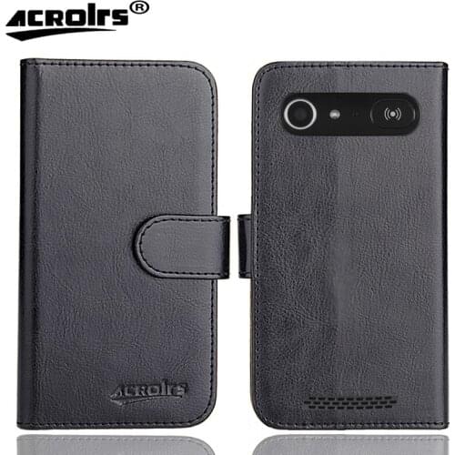 Doro Liberto 8040 8042 Case 6 Colors Flip Soft Leather Crazy Horse Phone Cover Stand Function Cases Credit Card Wallet