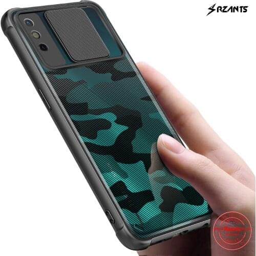 Rzants For Tecno Spark 6 Go Tecno Spark 6 Air Case Hard [Camouflage Lens] MIlitary Camera Protect Slim Half Clear Cover